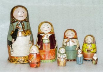 the first Matryoshka doll