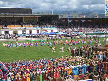 Naadam festival in Mongolia