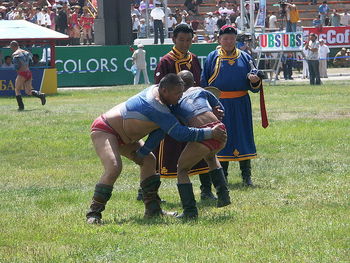Mongolian wrestling
