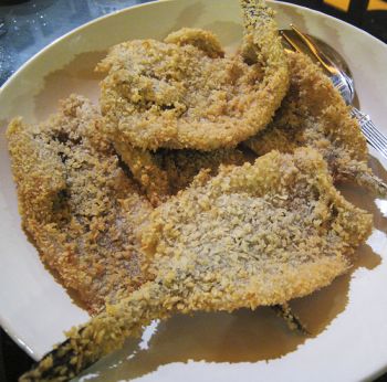 Deep-fried Bombay duck