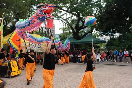 Chinese Dragon dance