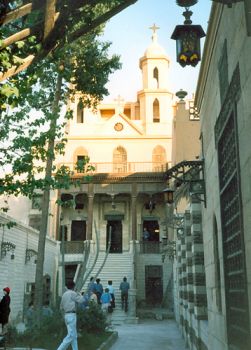 Saint Mark's cathedral in Cairo, Egypt