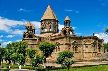 The Mother Cathedral in Etchmiadzin, Armenia