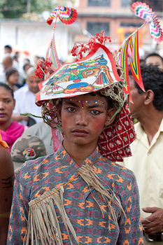 Gaijatra festival in Nepal