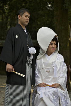 Japanese newlyweds