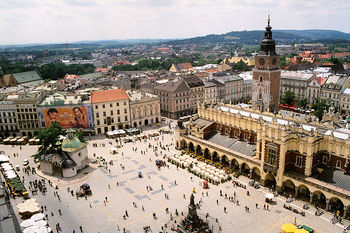 Main Market Square in Krakow