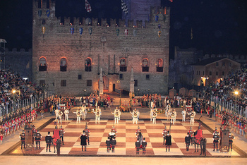 Chess game in Marostica, Italy (photo by Patrick Keogh)