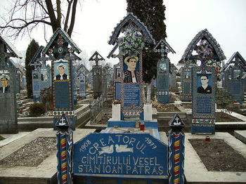 Merry Cemetery in Săpânţa, Romania