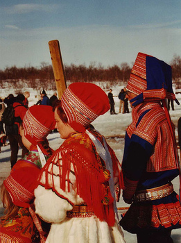 Sámi family