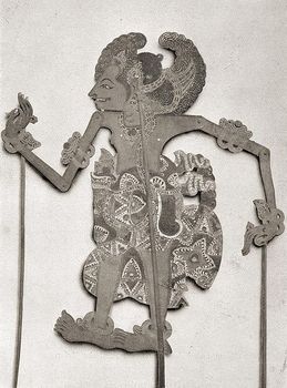 Wayang Kulit puppet from Bali