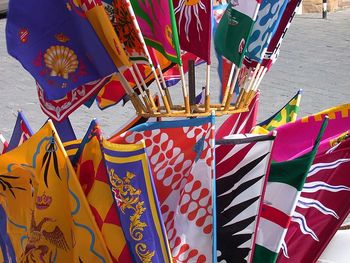 Banners of Palio di Siena