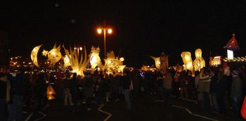 Burning the Clocks parade in Brighton