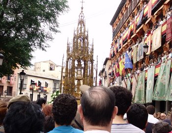 Corpus Christi procession in Toledo