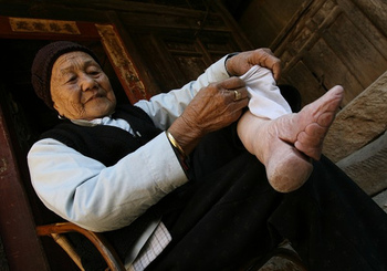 foot binding in China