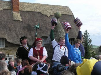 Hare Pie Procession in Hallaton