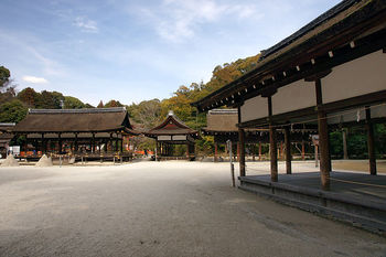 Kamigamo Jinja - one of two Shimogamo Shrines