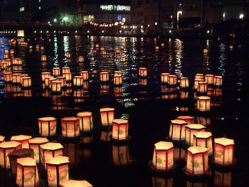 Obon lanterns