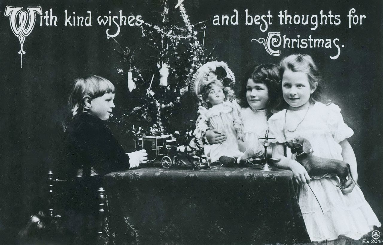 A Victorian Christmas Card