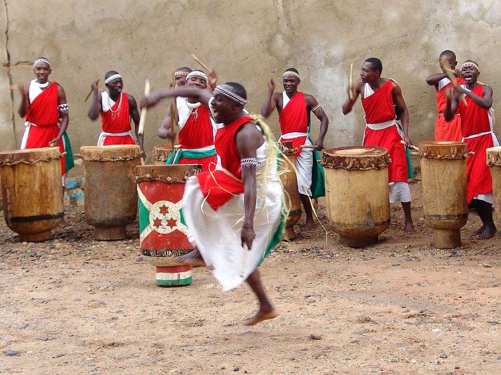 Burundian drummers